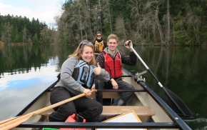 The Canoe Paddle Support allows adventurers of all abilities to enjoy the outdoors!