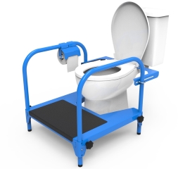 Potty step stool with handles outlet